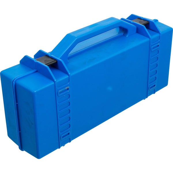 Werkzeugkoffer aus Kunststoff mit Tragegriff