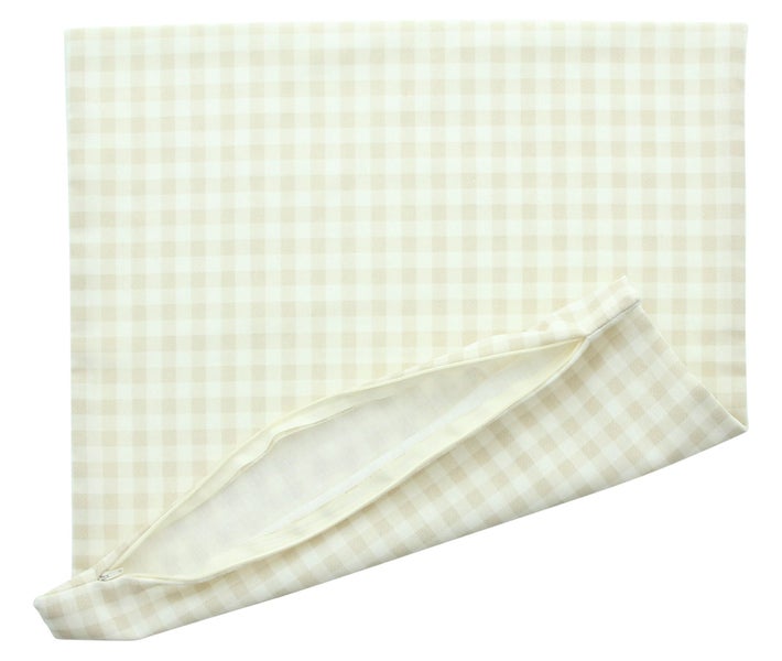 FRANK FLECHTWAREN | Kissenhülle Maison naturelle, BAUMWOLLE, POLYESTER, 45 x 45 cm