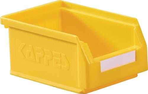 KAPPES Sichtlagerkasten L 160 x B 105 x H 75 mm gelb - 6005.00.0552