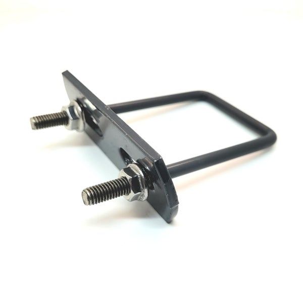 U-Bügel mit Platte und Muttern