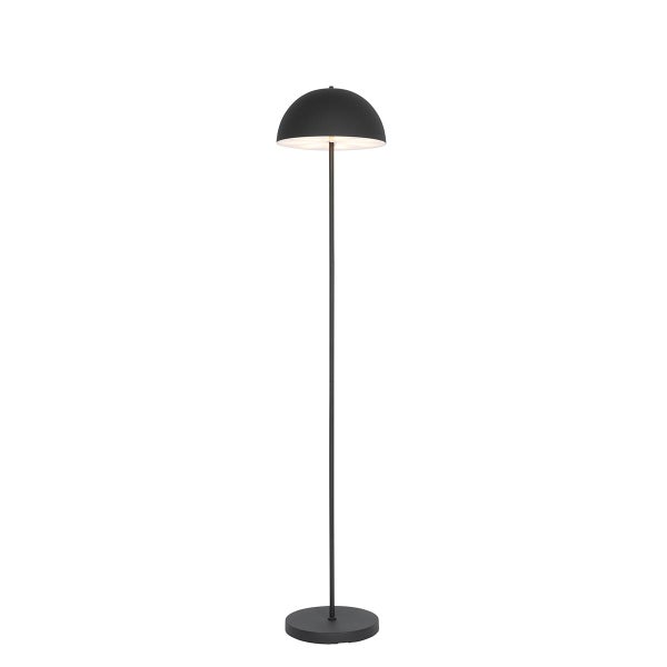 QAZQA - Modern AußenStehleuchte I Stehlampe I Standleuchte I Lampe I Leuchte schwarz wiederaufladbar 3-stufig dimmbar - Keira Touch-funktion Dimmer I Dimmbar I Außenbeleuchtung - Kunststoff Rund - I (