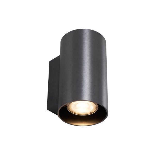 Zylindrische Wandleuchte für den Außenbereich