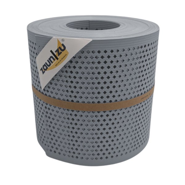 Zaunfolie Rolle mit Rautenmuster