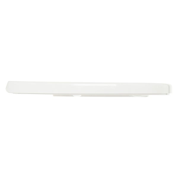SCHÖNER WOHNEN-Kollektion WC-Sitz ANTUS WRAP, Weiß, Toilettendecken mit Absenkautomatik, Klodeckel kratzfest und keimarm, Klobrille inkl. Befestigungsmaterial