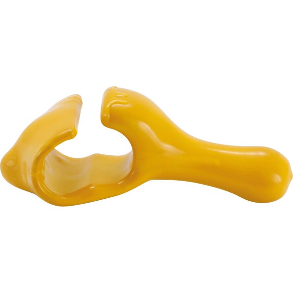 Gelbe Futterschaufel für Haustiere