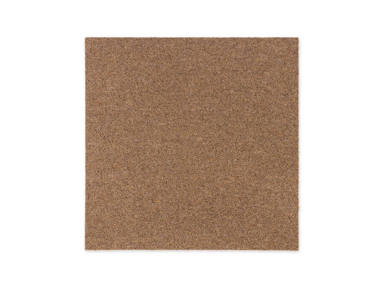 Teppichfliesen Moskau Selbstliegend Rutschhemmend 50 x 50 cm Beige