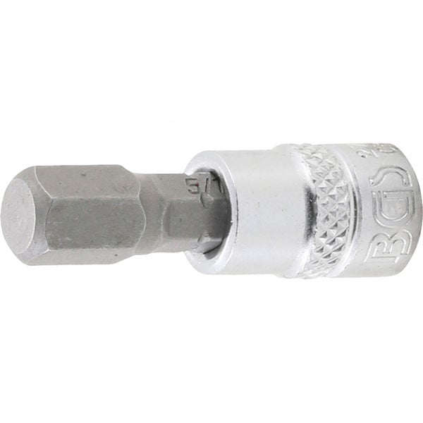 BGS Bit-Einsatz Antrieb Innenvierkant 6,3 mm (1/4) Innensechskant 5/16 - 2747