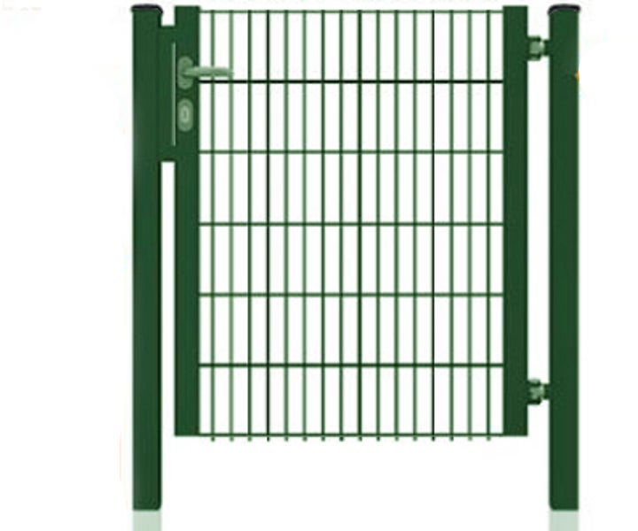 Gartentor halb Rahmen Moosgrün 920 x 1400 mm
