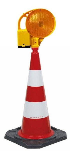 Leitkegel Blitz Set UvV Powerblitz LED L8L Adapter 75cm TL-Leitkegel RA1 oder RA2/B / Leitkegel RA1 Folie