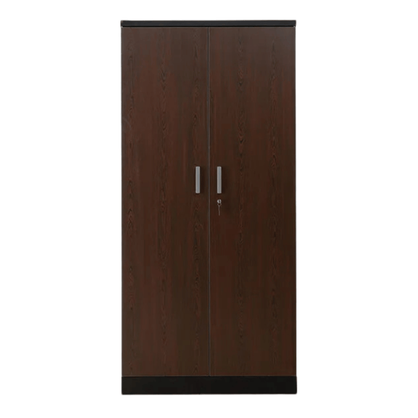 PROREGAL Aktenschrank Beetle 4 Fachböden HxBxT 195 x 92 x 42 cm Schwarz & Wenge