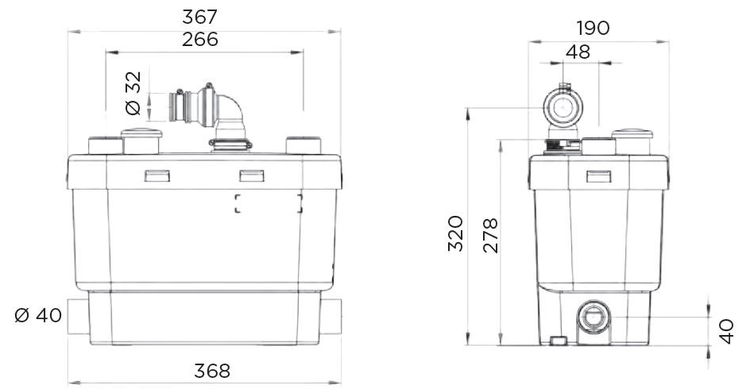 Schwarzer 15 Tonnen Wagenheber von KS Tools
