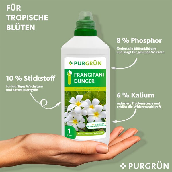 Purgrün Frangipani-Dünger 1 Liter
