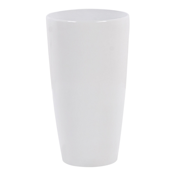 Blumenkübel TSERIA 40 cm Weiß