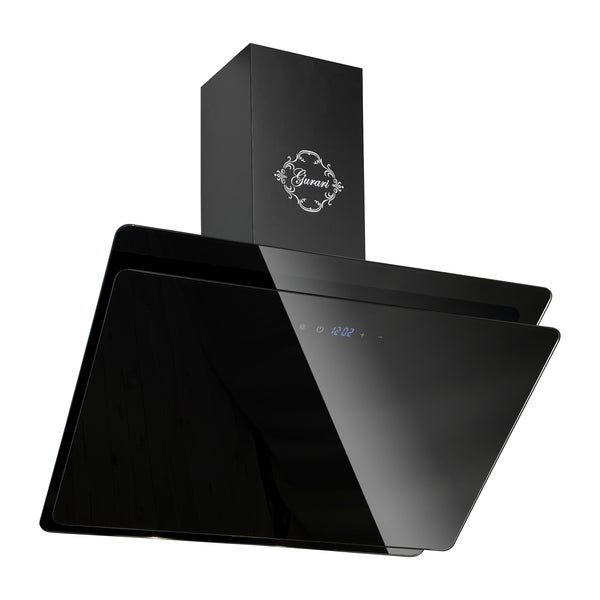 Moderne Gurari Kopffreihaube mit Touchbedienung und digitaler Anzeige für die Wandmontage in der Küche