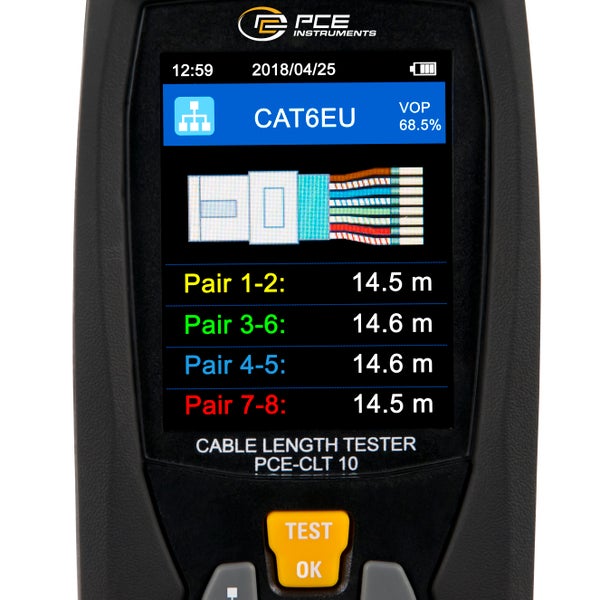 PCE Kabellängenmesser PCE-CLT 10