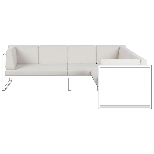 Vierkant Pflanzgefäß