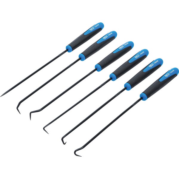 Satz von sechs BGS Technology Schaber Haken