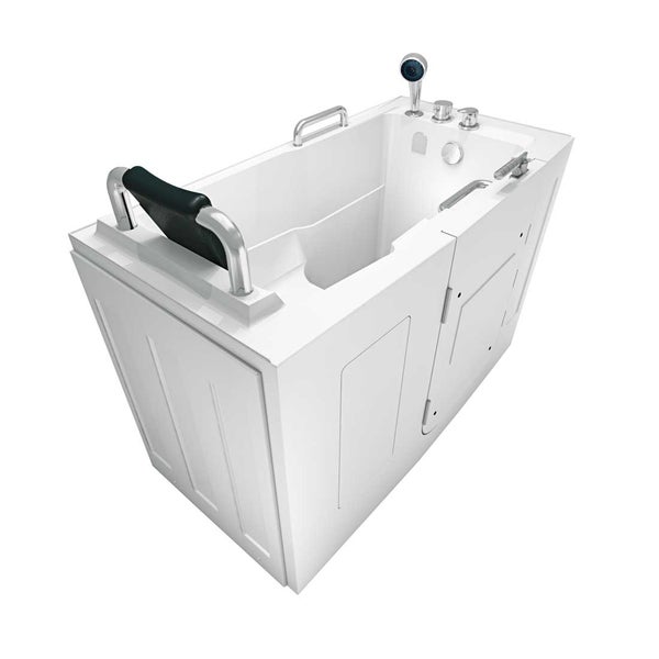 Sitzbadewanne Senioren Wanne mit Tür S07-C-L 140x76cm