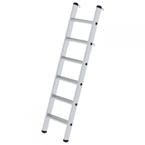 Aluminium Anlegeleiter mit sechs Sprossen