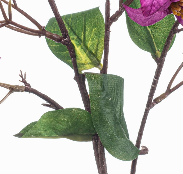 Künstlicher Zweig Bougainvillea MOWLER mit Blüten, lila, 70cm - Deko Bougainvilleazweig
