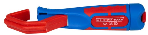WEICON Kabelmesser No. 35-50 | mit  2-Komponenten-Griff und glasfaserverstärktem Kunststoffbügel | Arbeitsbereich 35 - 50 mm Ø | 1 Stück