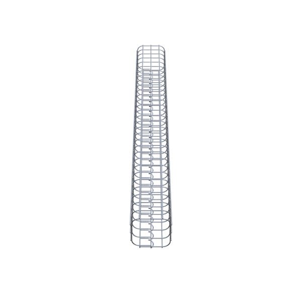 Gabionensäule 17 x 17 cm, MW 5 x 5 cm eckig - Höhe: 1,50 m