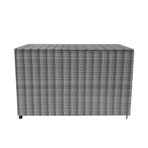 Marielle Rattan Kissenbox 996L - Grau