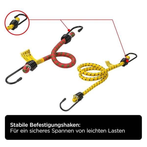 9-teiliges kwb Spanngurt-Set zur Ladungssicherung. Enthält Zurrgurte, Ratschen-Spanngurte, Gepäck-Spanner, Warnflagge. TÜV-geprüft, robust, für PKW, Transporter, LKW und Dachboxen geeignet
