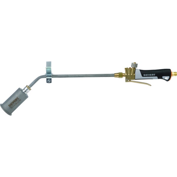 Sievert Titanium Gasbrenner mit Handgriff und Brennerrohr für professionelle Arbeiten