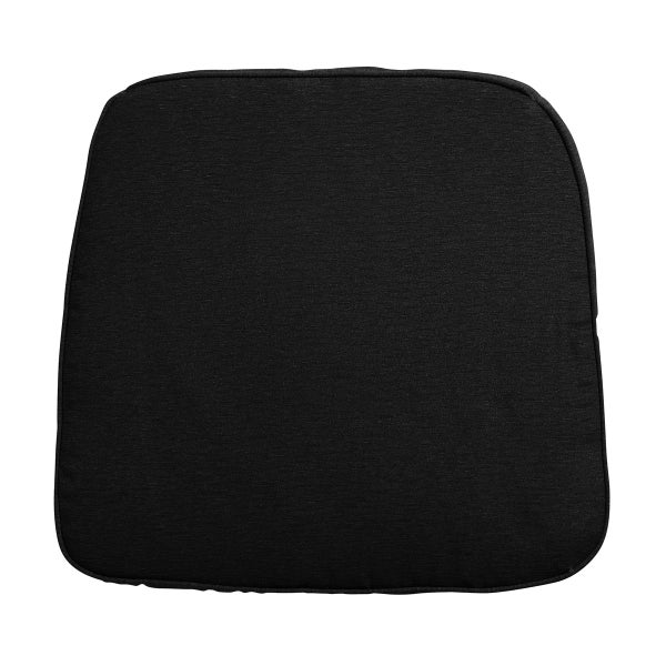 Sitzkissen Polyrattan Panama schwarz - ca. 48x48 cm - 4er-Set