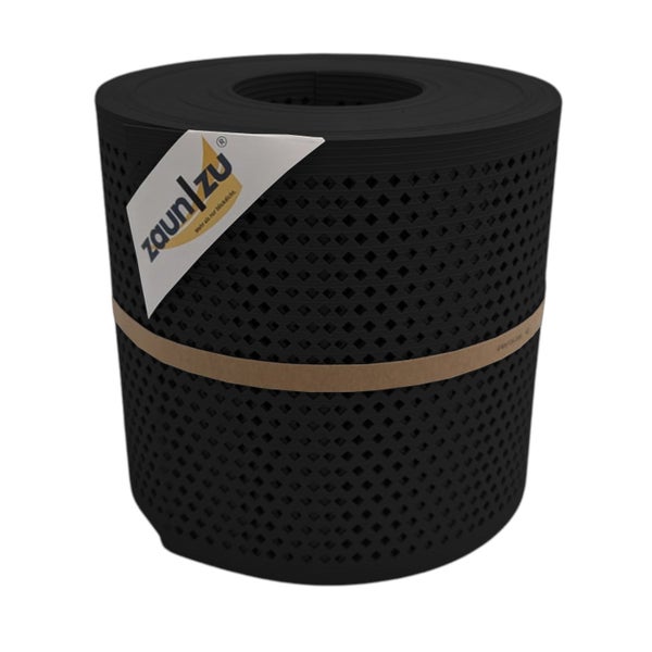 Zaunfolie Rolle zur Anbringung am Gartenzaun