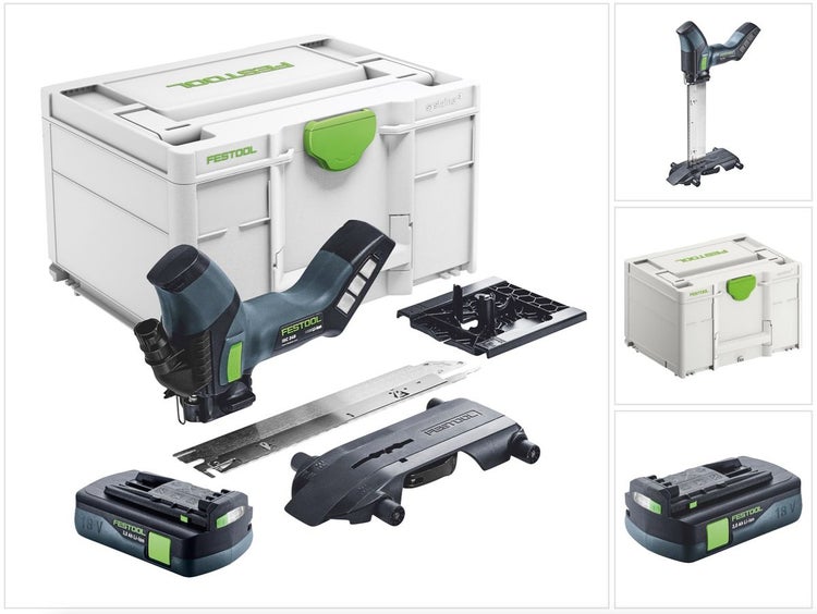 Festool ISC 240 EB-Basic Akku Dämmstoffsäge 18 V 240 mm + 1x Akku 3,0 Ah + Systainer - ohne Ladegerät