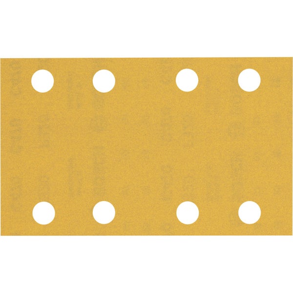 Bosch 10x Expert C470 Schleifpapier mit 8 Löchern für Schwingschleifer 80 x 133 mm G 320 - 2608900884