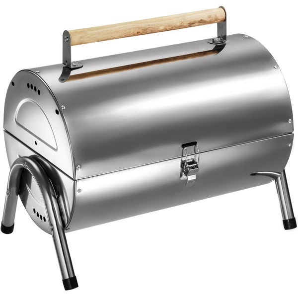 Klappgrill tectake  mit Doppel-Grillfläche 42 x 25 x 35 cm