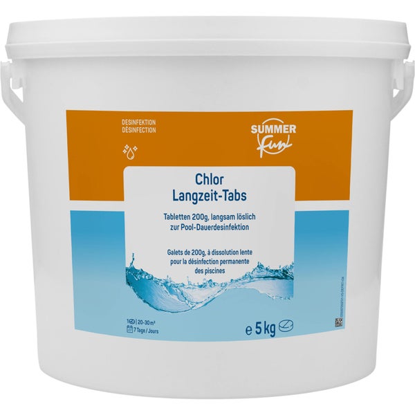 Summer Fun Chlor Langzeit-Tabs 200 g - 5 kg
