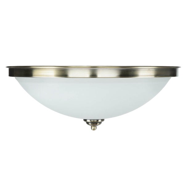 Deckenleuchte mit Glasschirm