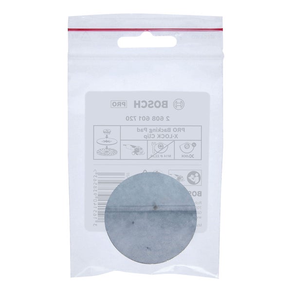 Bosch Logo X-Lock Schleifscheibenaufnahme in Verpackung