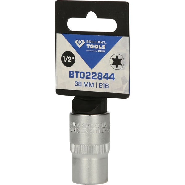 BRILLIANT TOOLS 1/2 Torx-E-Stecknuss E16 - BT022844