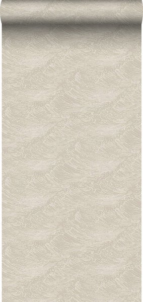 Tapetenrolle mit Wellenmuster