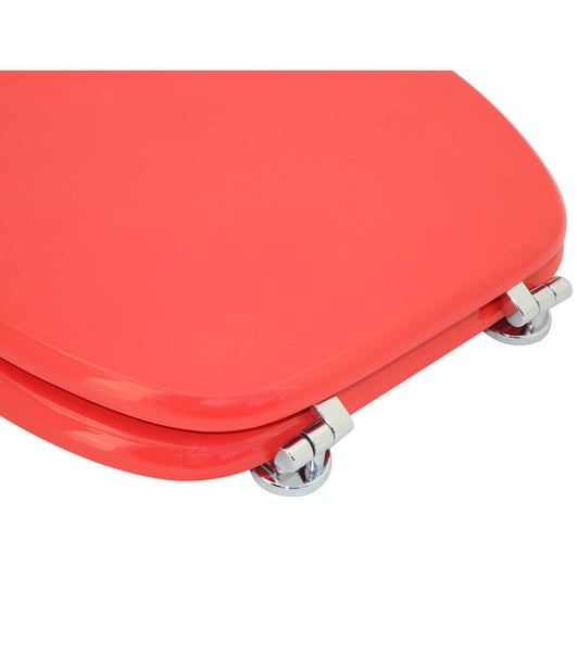 WC-Sitz Rot