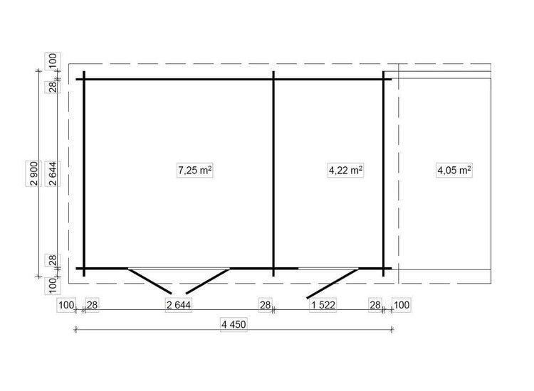 Blaues Metallregal mit sechs Ablageflächen