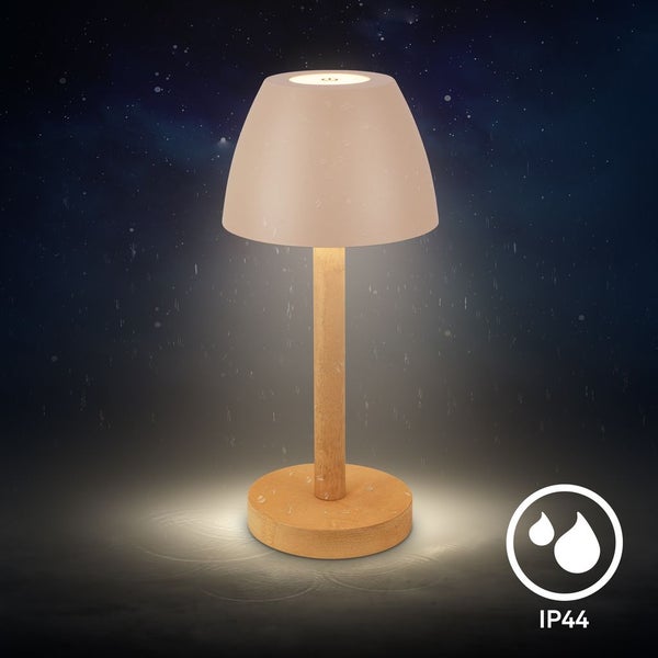 LED Tischlampe Akku LED Tischleuchte Kabellos Dimmbar Touch IP44 Warmweiß