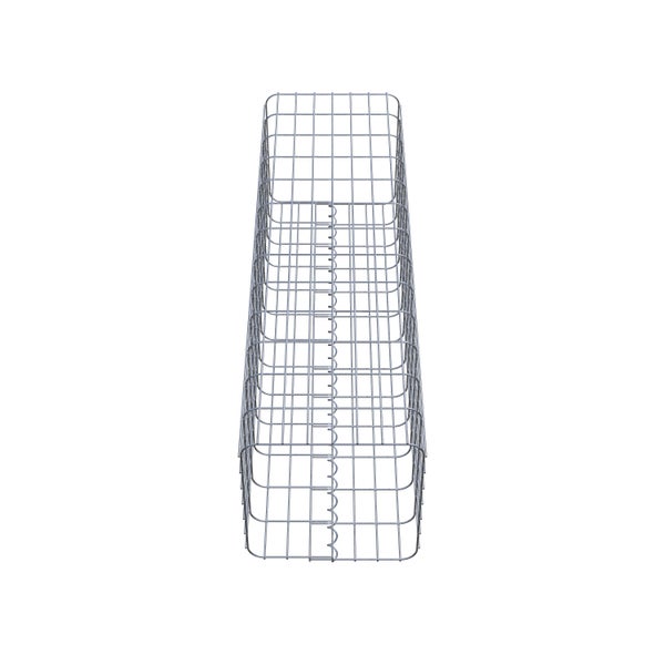 Gabionensäule 37 x 37 cm, MW 5 x 10 cm eckig - Höhe: 1,30 m