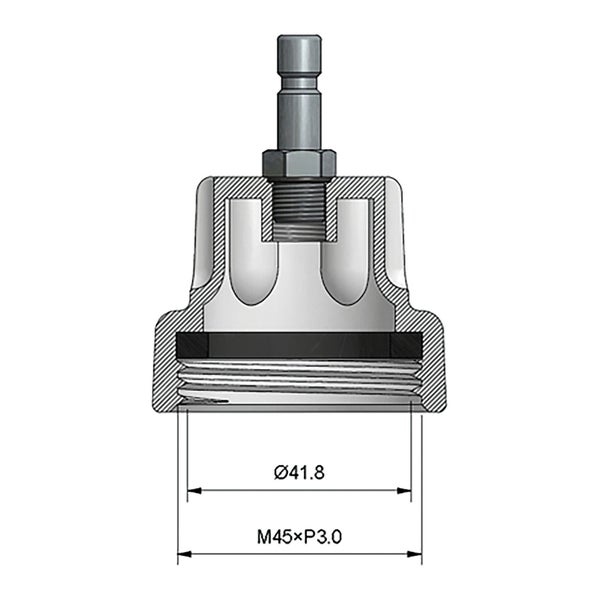 BGS Adapter 22 für Art. 8027 / 8098 für BMW - 8098-22