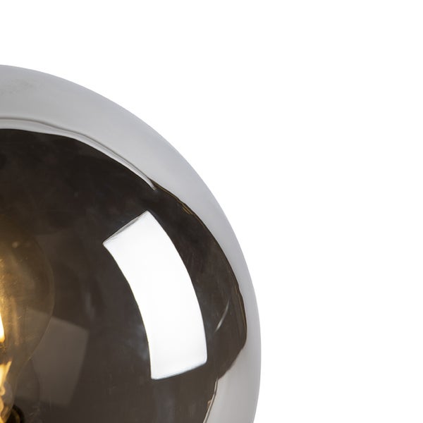 Detail einer runden Lampe