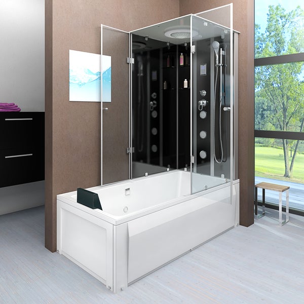 Dusche Wanne Kombination K05-L31  180x90