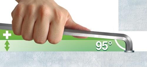 Schlitzschraubendreher mit Brilliant Tools Logo