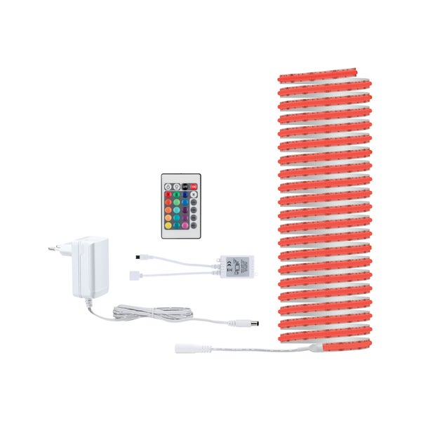 LED-Streifen mit Fernbedienung und Netzteil