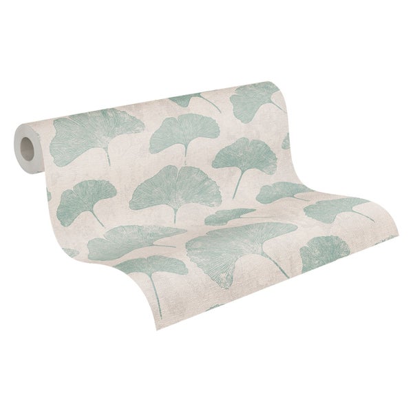 Tapete mit Ginkgo-Blattmuster
