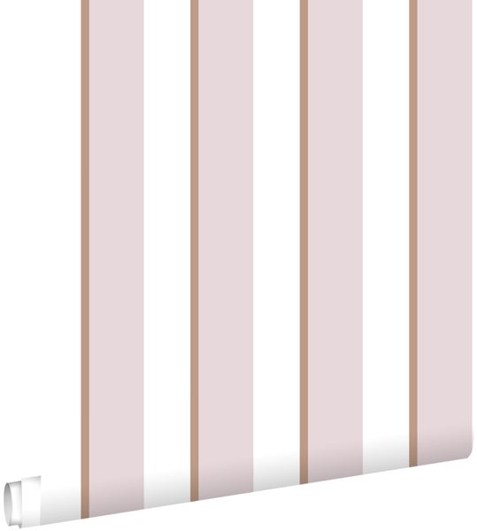 Tapetenrolle mit Streifenmuster